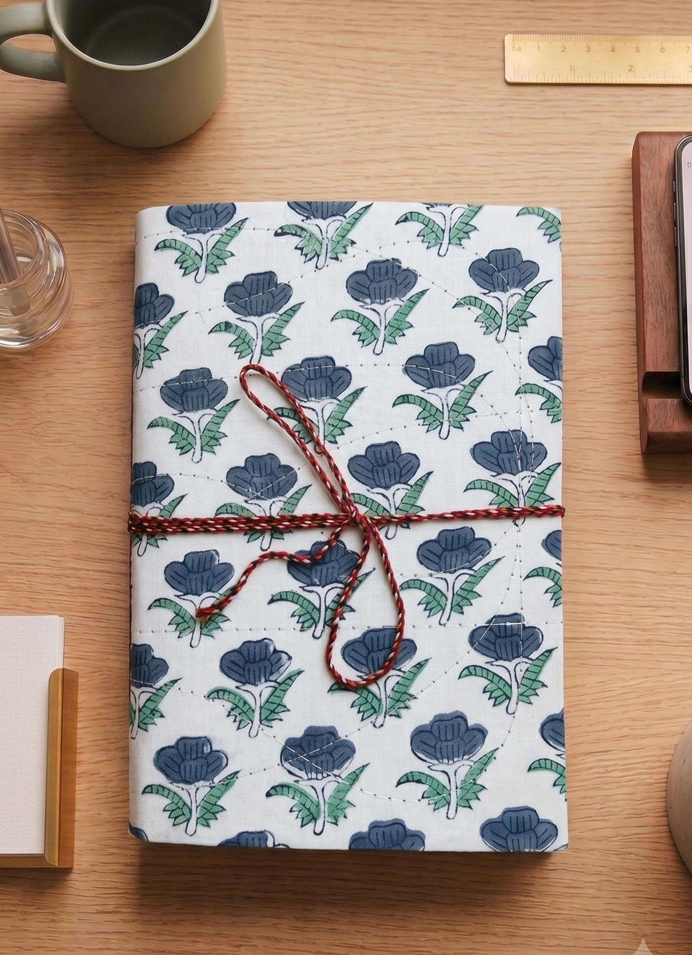 Floral Buti Cotton Fabric Journals