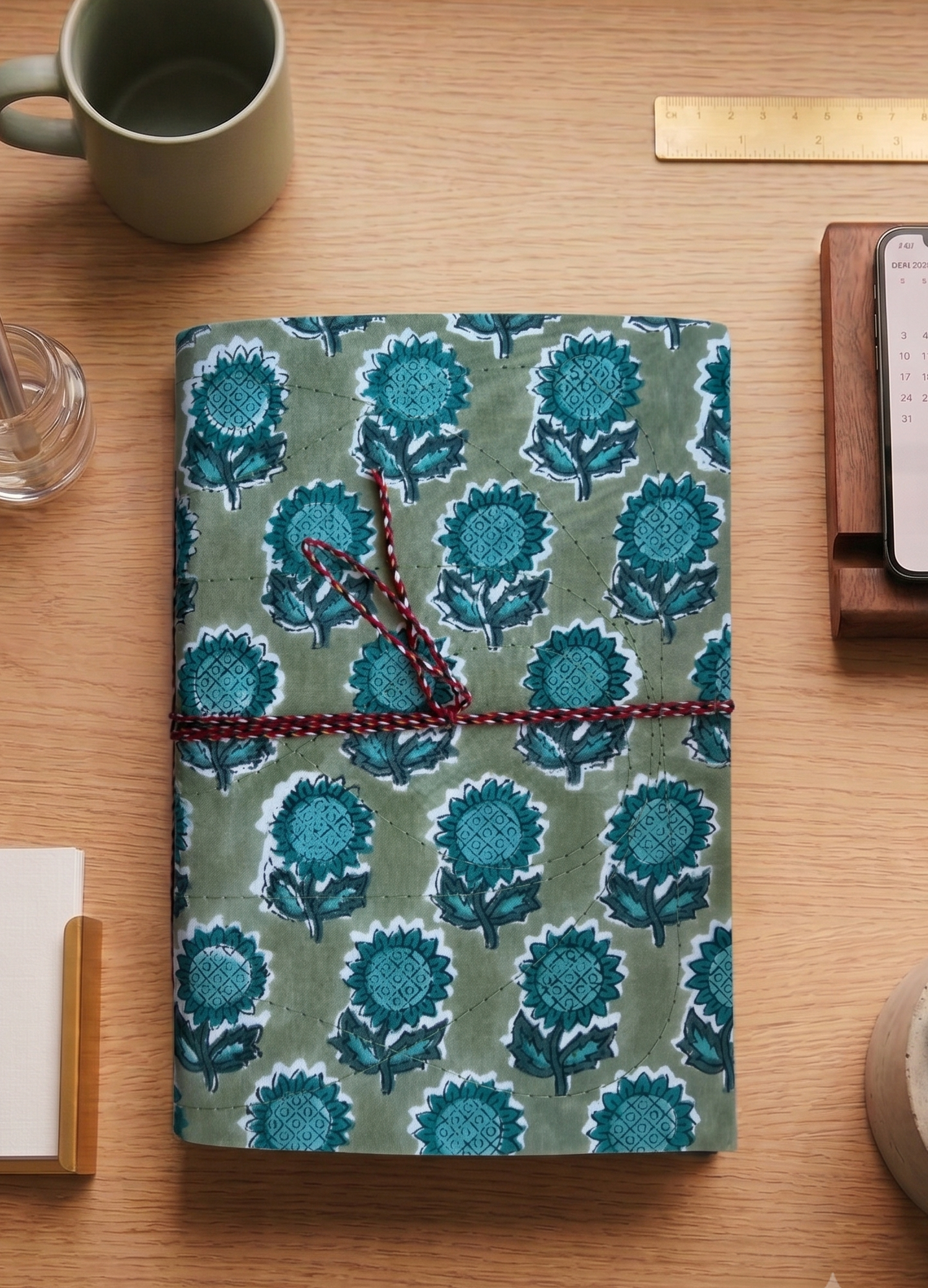 Floral Buti Cotton Fabric Journals