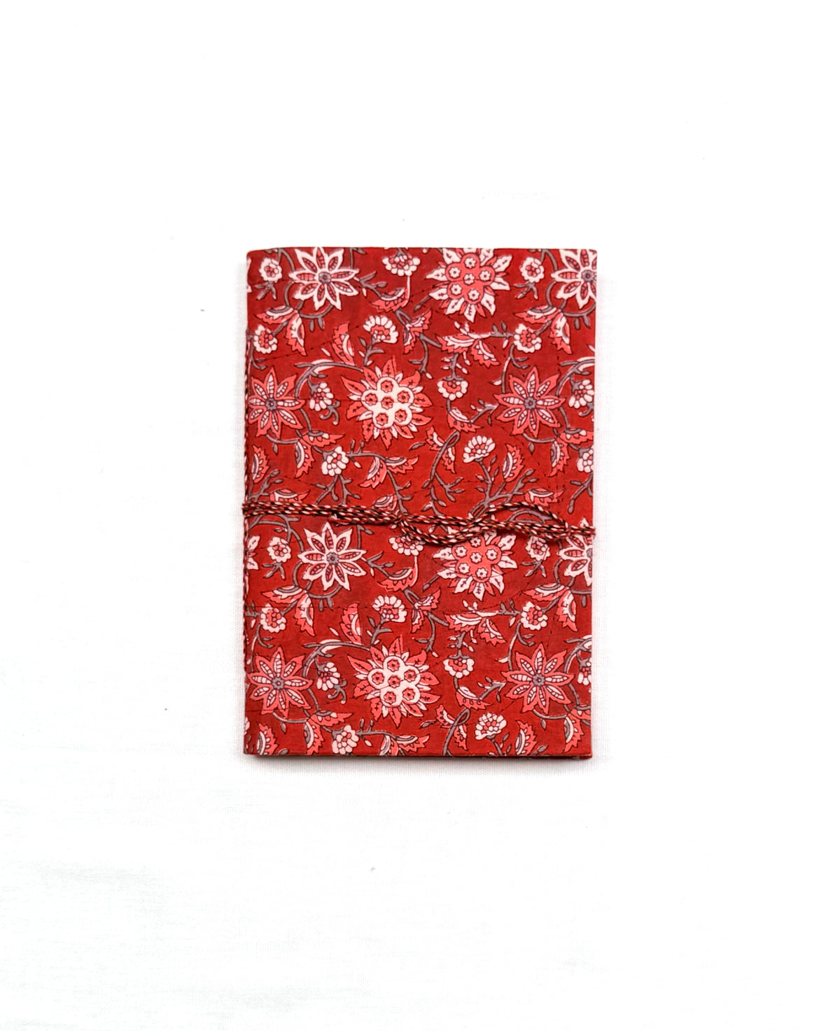 Red Buti Cotton Fabric Journals