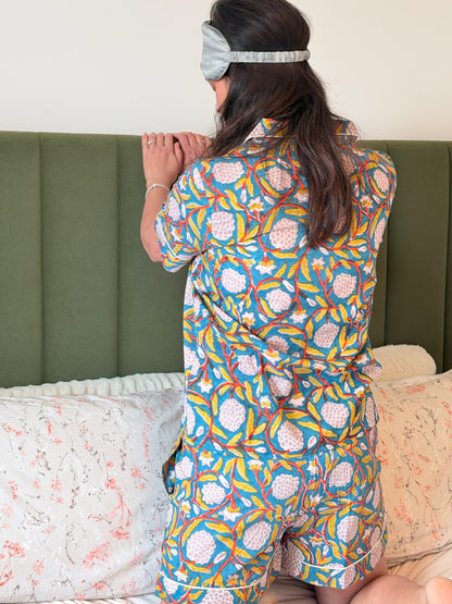 Juhi Floral Short Pyjama Set