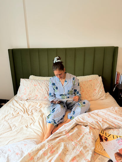 Sagarika Long Cotton Pyjama Set