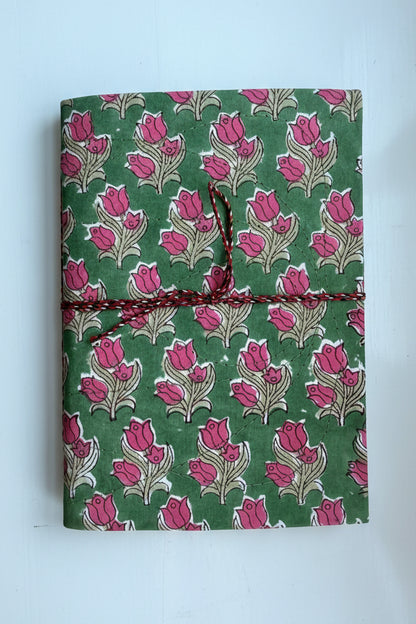 Floral Buti Cotton Fabric Journals