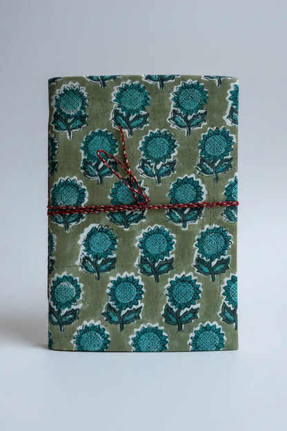 Floral Buti Cotton Fabric Journals