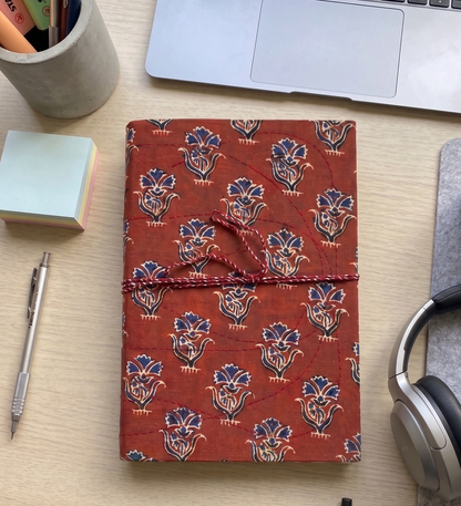Floral Buti Cotton Fabric Journals